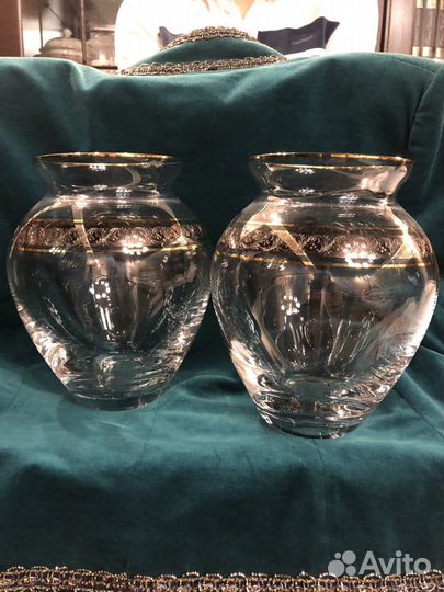 Вазы Богемия
