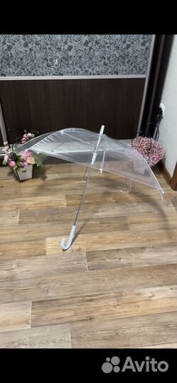 Зонты прозрачные