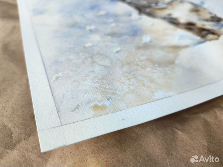 Картина снежный барс ирбис. Картина хищник