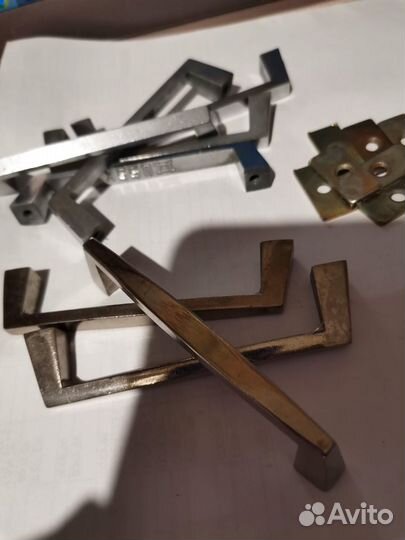 Ручки мебельные, шпингалет СССР, антикварная задви