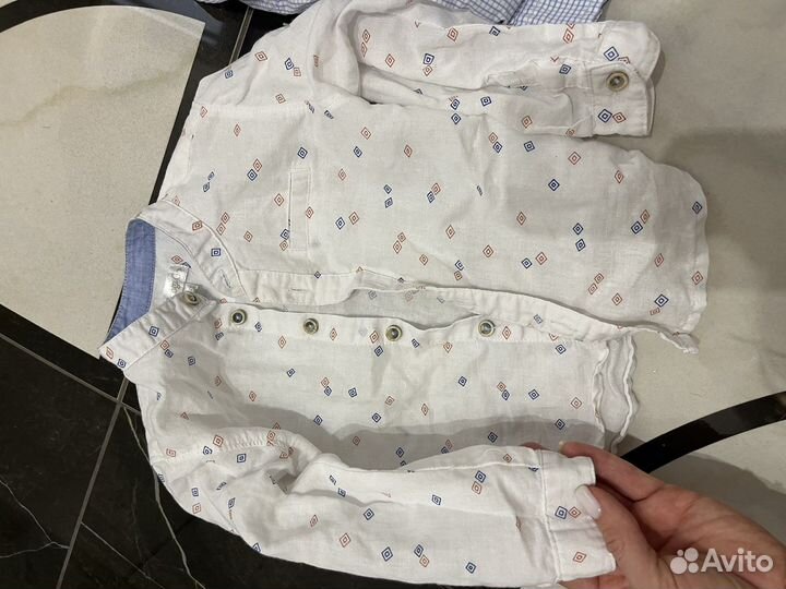 Рубашка zara для мальчика