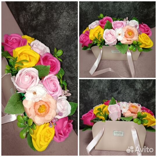 Букет в сумочке