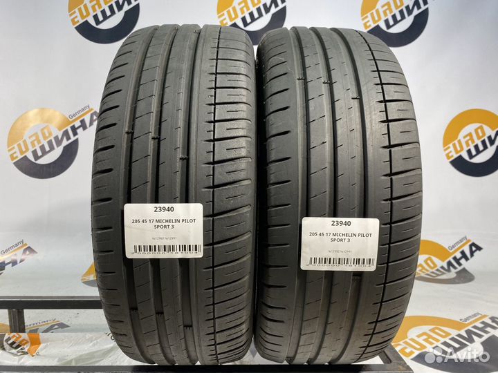 Michelin Pilot Sport 3 205/45 R17 85W