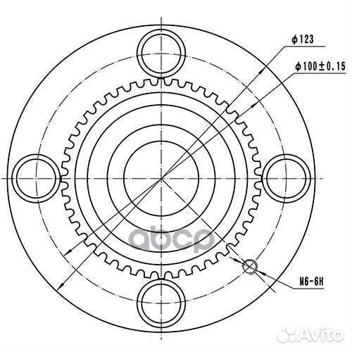 Z89281R zikmar ступица задняя Z89281R Zikmar