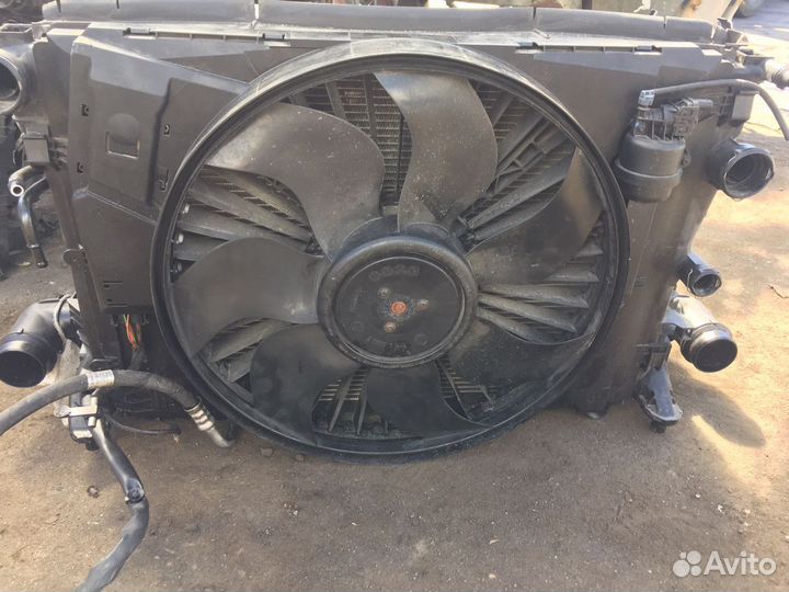 Вентилятор охлаждения двигателя на мерседес W212