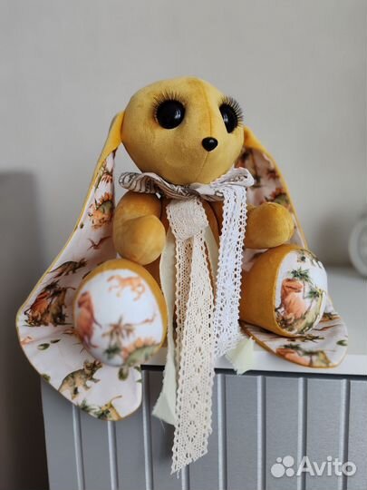 Зайка, ручная работа