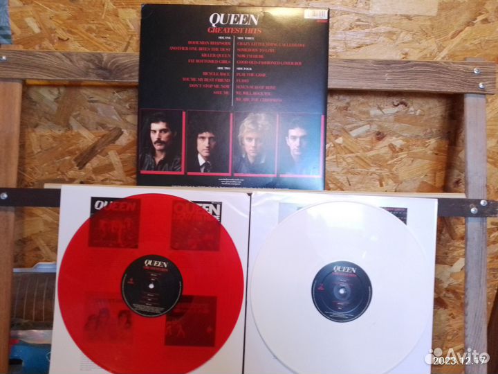 Цветной винил Queen, Greatest Hits 2lp USA