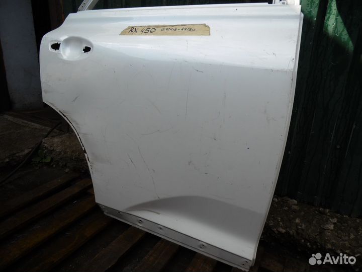Дверь задняя правая Лексус рх 3 белая