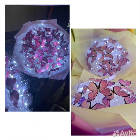 Букет из бабочек