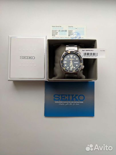 Часы seiko srpd57k1 (новые)