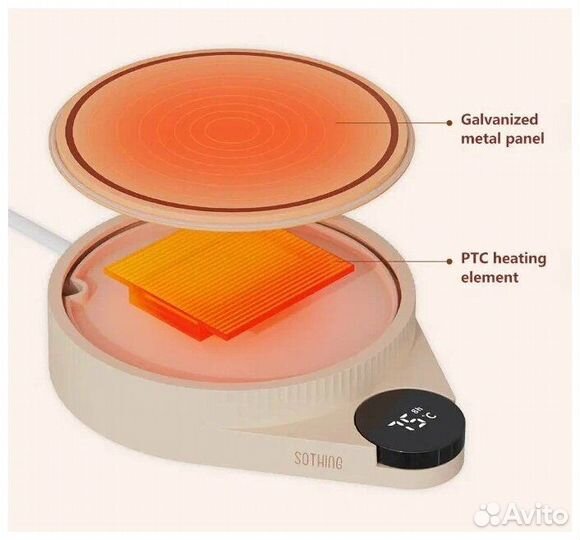 Платформа для подогрева кружек Xiaomi Sothing