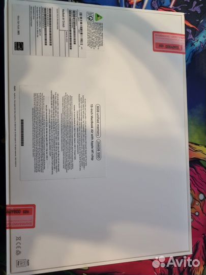 Новый Macbook air m1 256gb