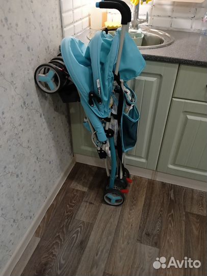 Прогулочная коляска трость бу
