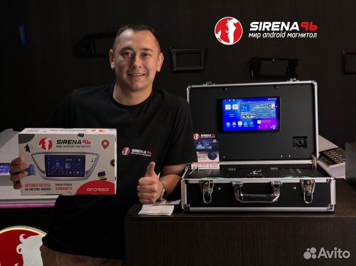 Магнитола андроид на любой автомобиль (Арт.61694)