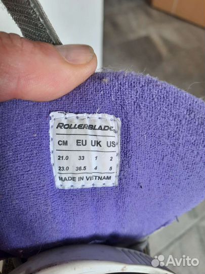 Роликовые коньки детские rollerblade