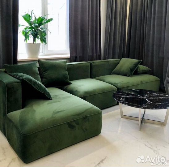 Диван угловой мягкий