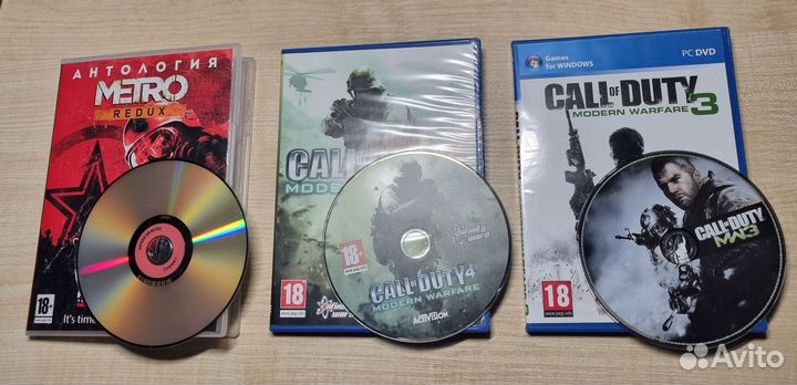 Диски с играми на пк