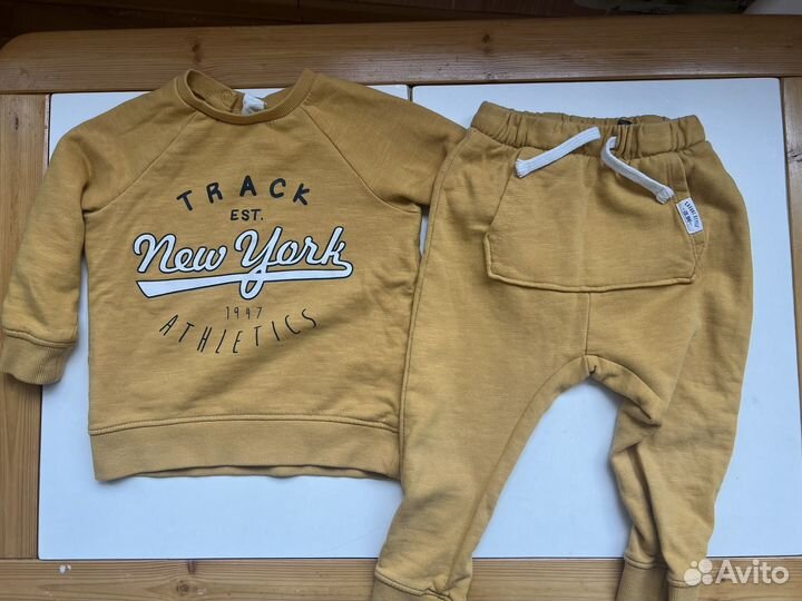 Одежда hm zara 18m пакетом для мальчика