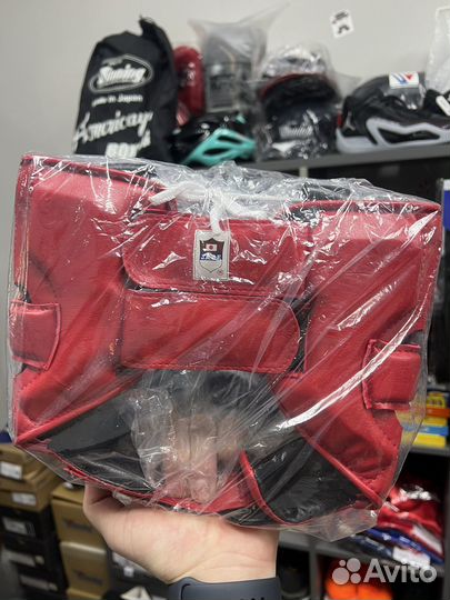 Любительский шлем winning jabf-HG красный оригинал