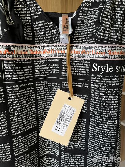 Платье John Galliano