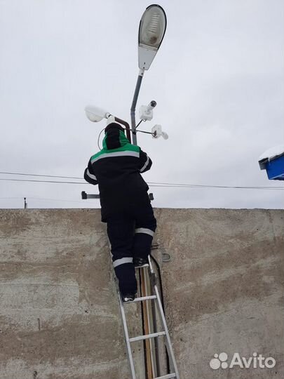 Камеры видеонаблюдения с установкой