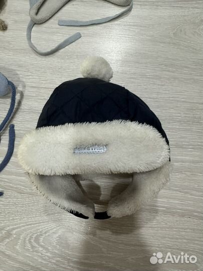 Детские шапки теплые на флисе осень/зима