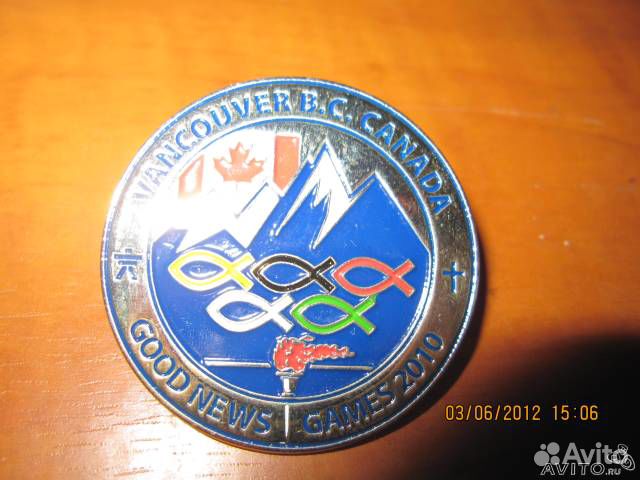Значки с Олимпиады в Ванкувере