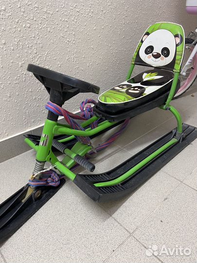 Детский снегокат бу