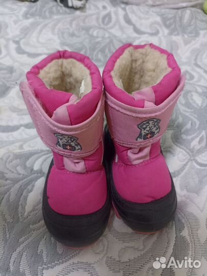 Сапоги зимние для девочки Demar 20-21