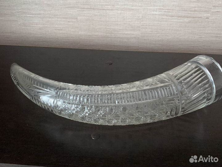 Рог хрустальный СССР