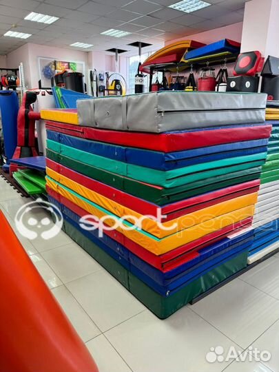 Maт гимнастический размeр 1 х 2 х 0,1 м