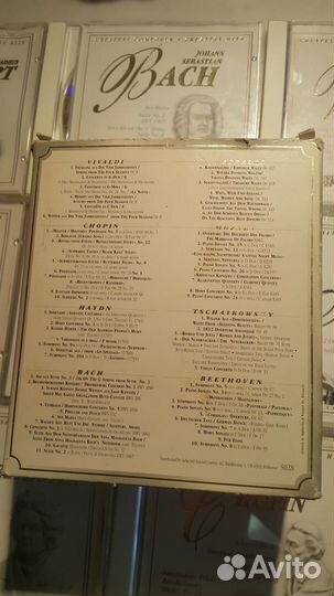Cd диски фирменные с классикой. Лучший подарок