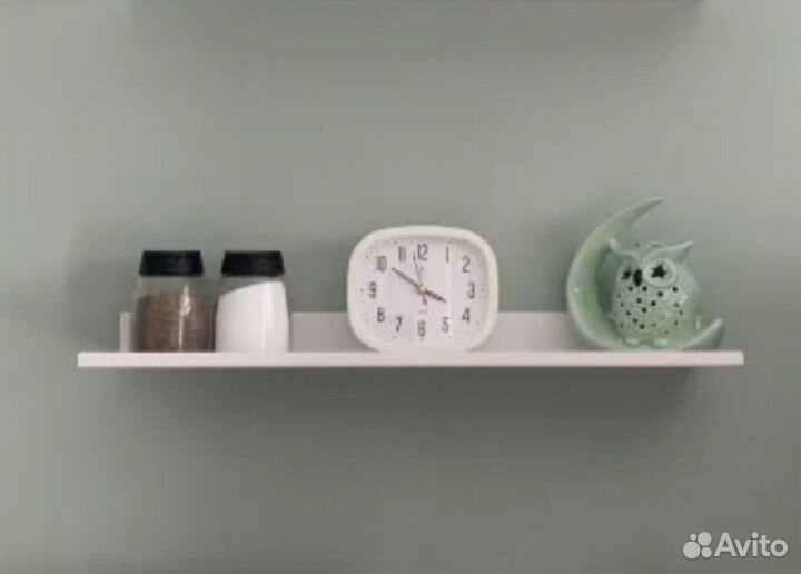 Полка новая 50 см для ванной/кухни из металла