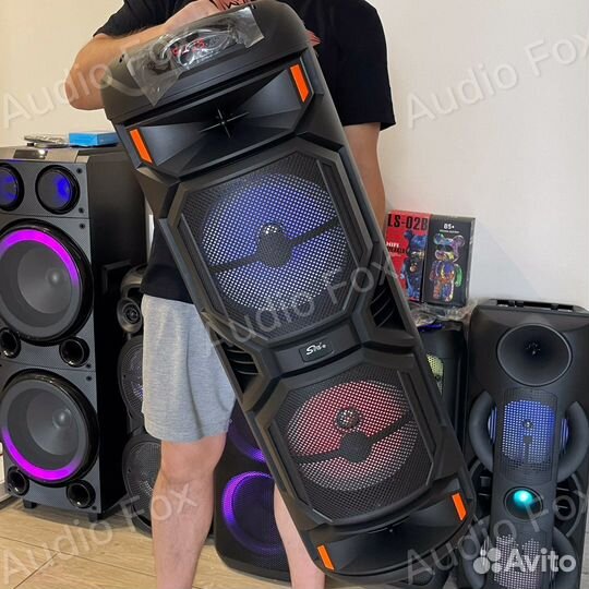 Огромная колонка портативная bluetooth новая