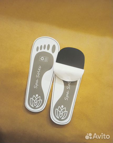 Наклейки для загара - педикюра на стопы