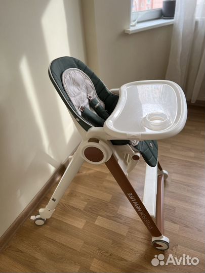 Стульчик для кормления happy baby berny