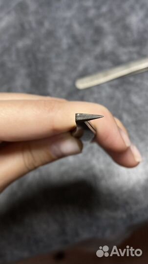 Пинцет для наращивания ресниц