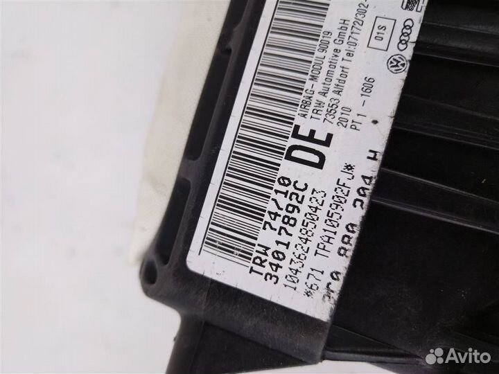 Подушка безопасности пассажирская (в торпедо) фол