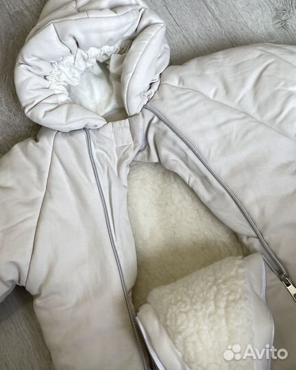 Зимний конверт в коляску