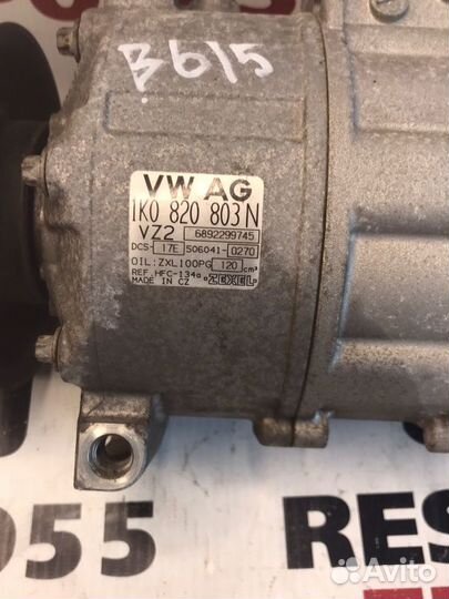 Компрессор кондиционера Vw Passat B6 2.0 tfsi BWA