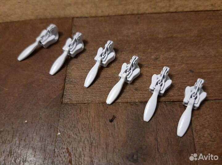 Бегунки для молнии 25 шт