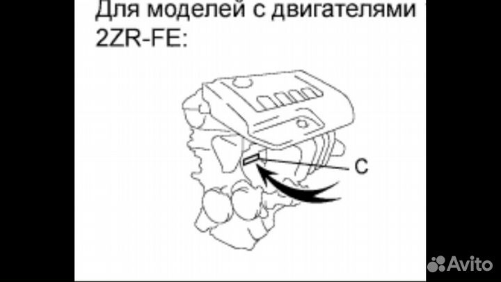 Двигатель v-1,8 toyota corolla 2007-2016