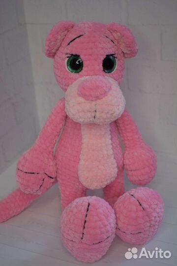 Розовая пантера мягкая игрушка ручной работы
