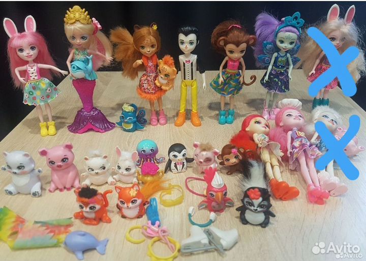 Лодка в джунглях Энчантималс Mattel