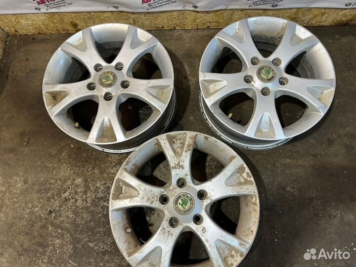 Диски R15 Skoda Octavia