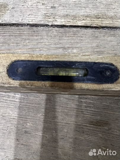 Старинный уровень СССР из дерева