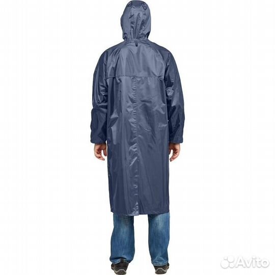 Сверхпрочный дождевик-плащ с капюшоном