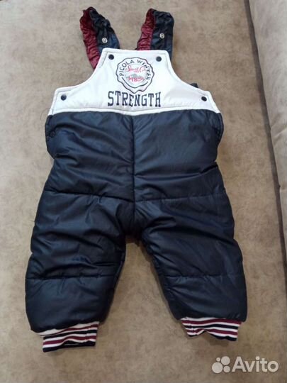 Костюм теплый детский