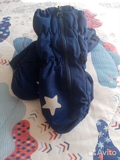 Варежки зимние детские