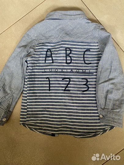 Рубашка мужская для мальчика